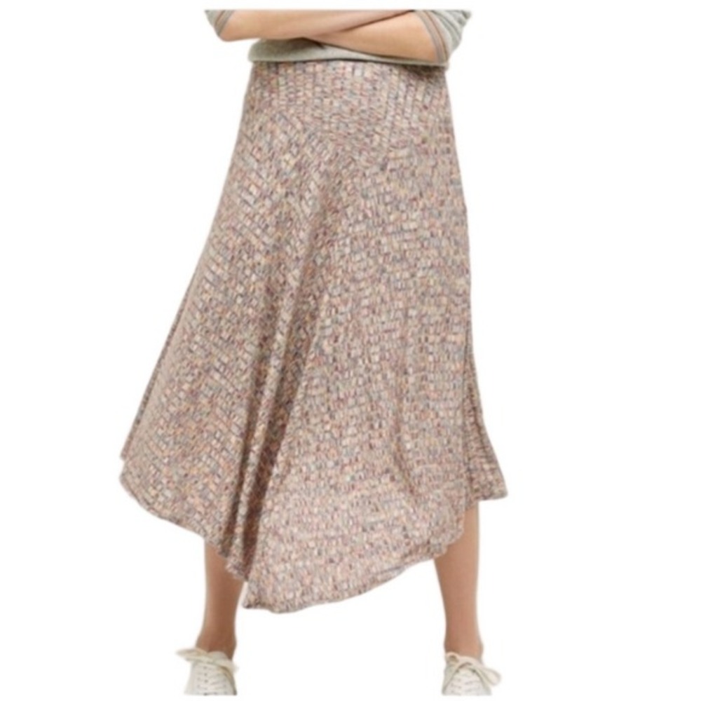 VANESSA VIRGINIA Anthropologie Sm Kearney Multicolored Knit Skirt Fairy Cottage‎